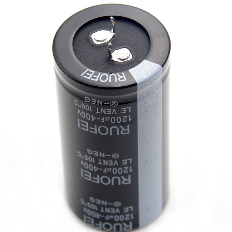RUOFEI snap-in capacitor eletrolítico de alumínio 10V ~ 500V longa vida e trabalho de alta temperatura